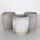 (3) ANTIQUE ENGLISH GALVANIZED