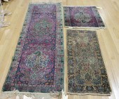 3 ANTIQUE & FINELY KNOTTED CAR