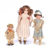 3 ANTIQUE GERMAN ARMAND MARSEI