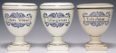 (3) ANTIQUE ITALIAN CREAMWARE