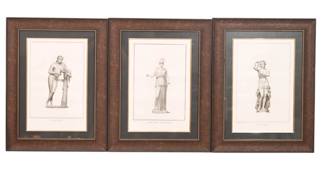 3 ANTIQUE ITALIAN MYTHOLOGICAL