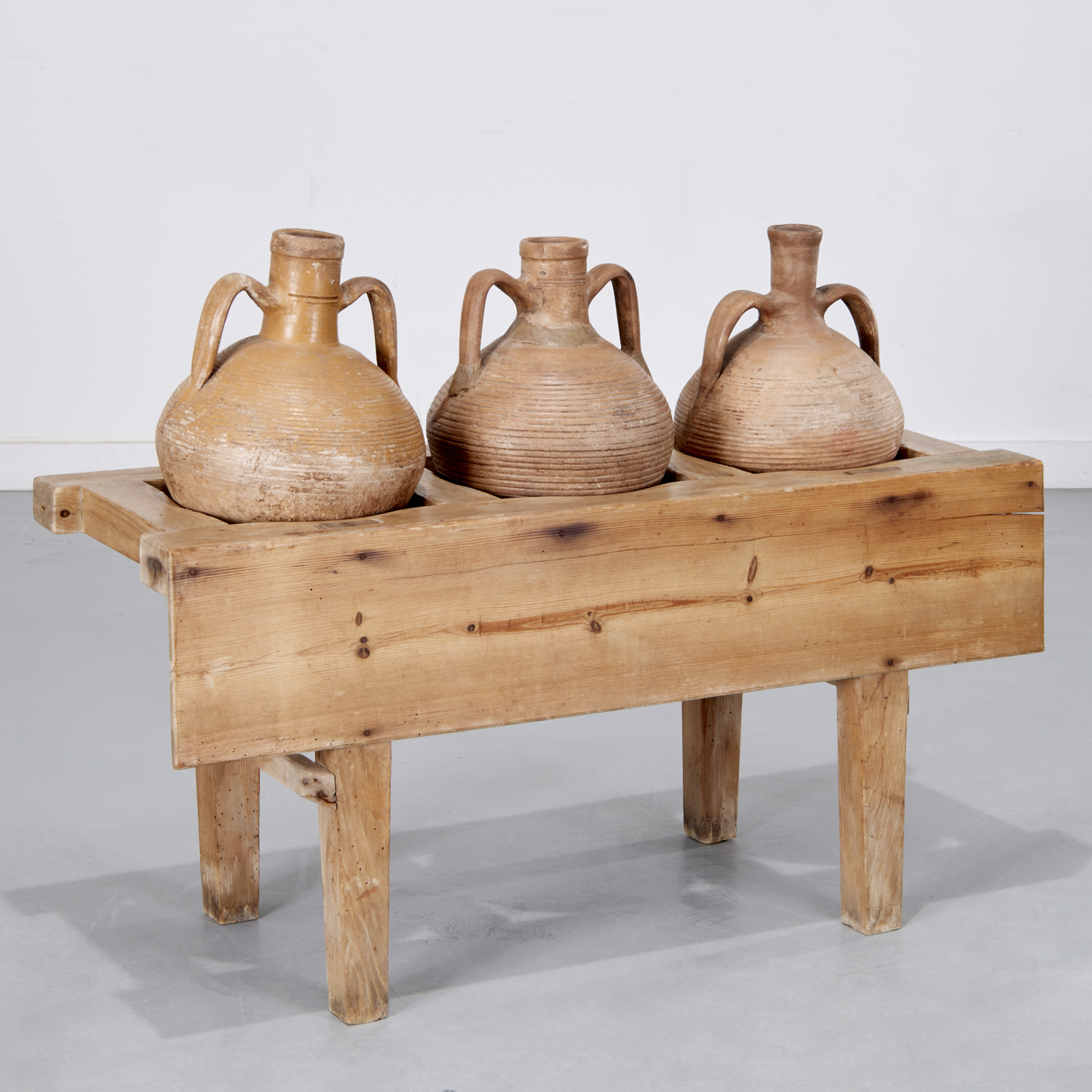 (3) ANTIQUE MEXICAN EARTHENWARE