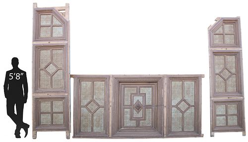 (3) ANTIQUE MONUMENTAL