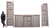 (3) ANTIQUE MONUMENTAL ARCHITE