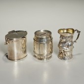(3) ANTIQUE SILVER NOVELTIES 1