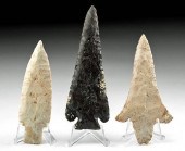 3 ARCHAIC NATIVE AMERICAN CHER
