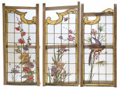 (3) ARCHITECTURAL STAINED &AMP