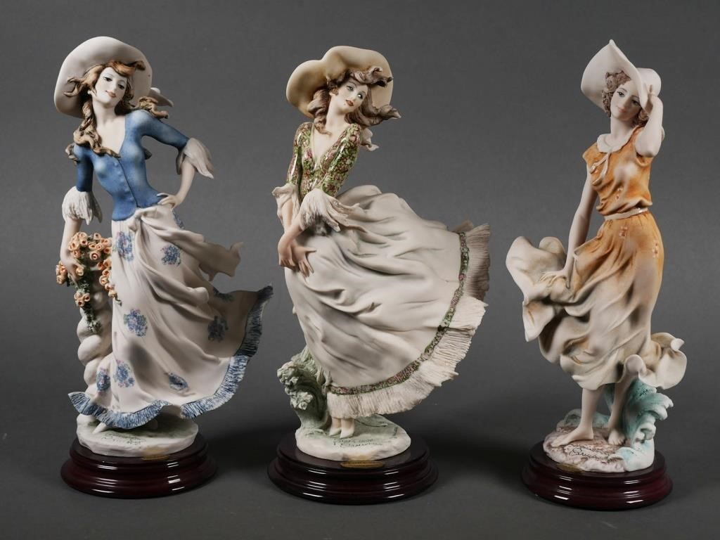 3 ARMANI SCULPTURES LADY JANE
