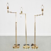 (3) ARTICULATED BRASS READING