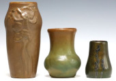 (3) ARTS &AMP; CRAFTS VASES EA