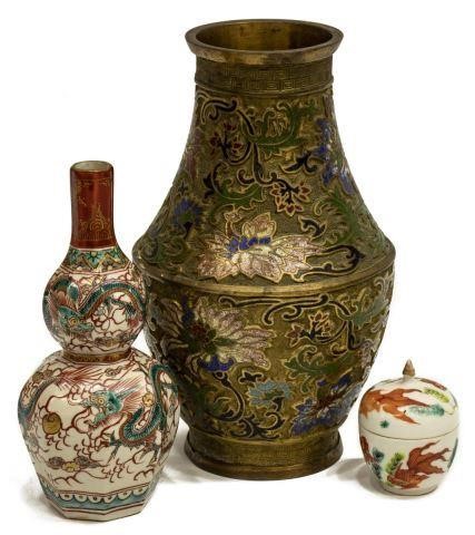 (3) ASIAN DECORATIVE ARTS