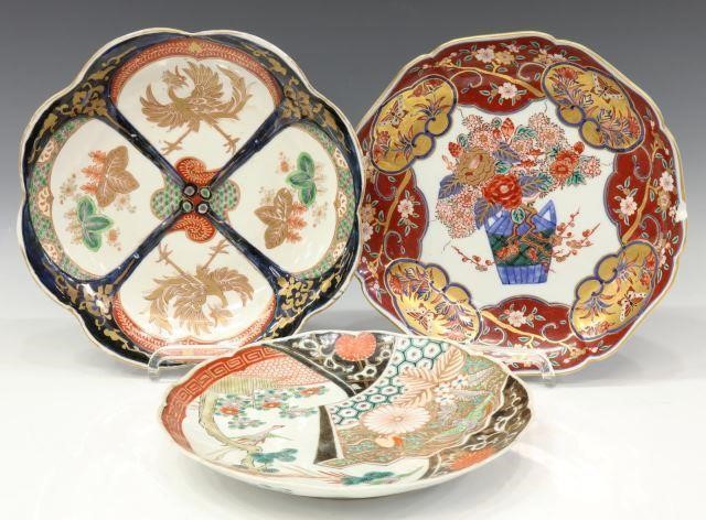 (3) ASIAN PORCELAIN TABLEWARE,