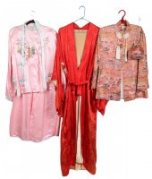 (3) Asian Robe, jacket and paj
