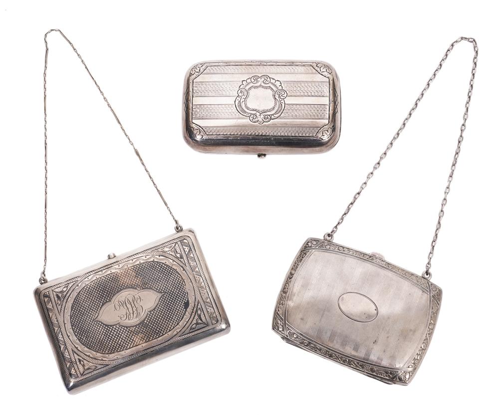 3 ASSORTED CONTINENTAL SILVER