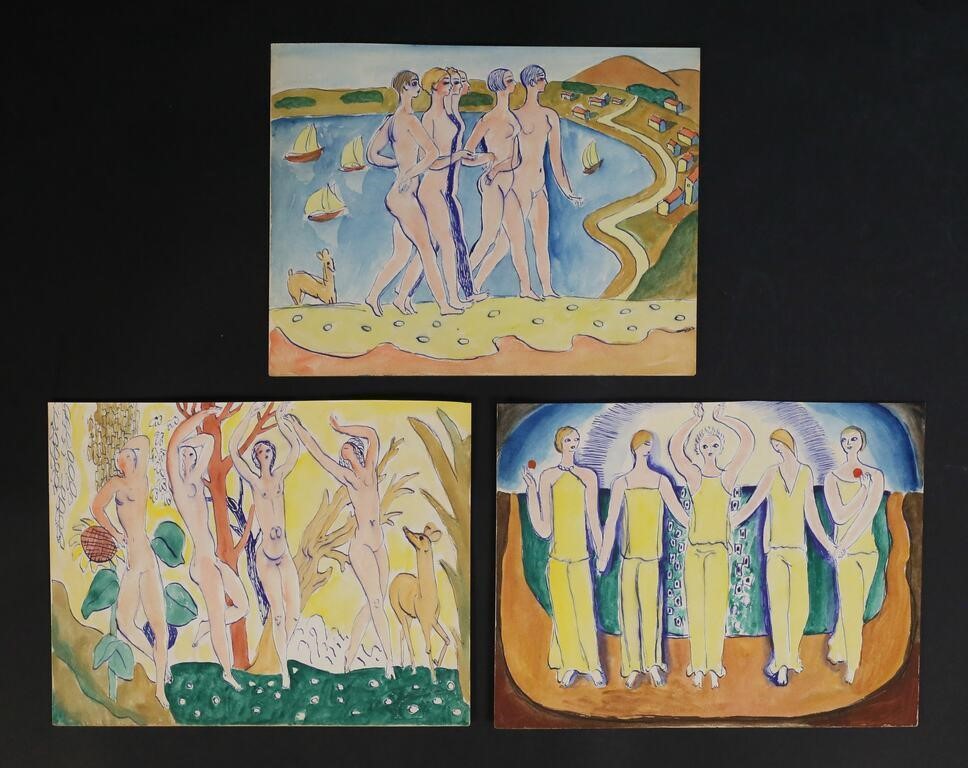 3 ATTRIBUTED TO EDUARD BUK