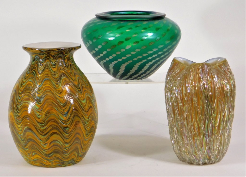 3 AUSTRIAN ITALIAN MURANO CORREIA