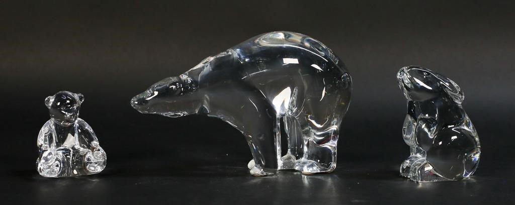 3 BACCARAT CRYSTAL ANIMALS3