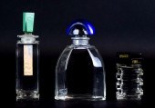 3 BACCARAT CRYSTAL PERFUME BOT