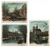 3 BERNARD BUFFET LITHOGRAPHSTh
