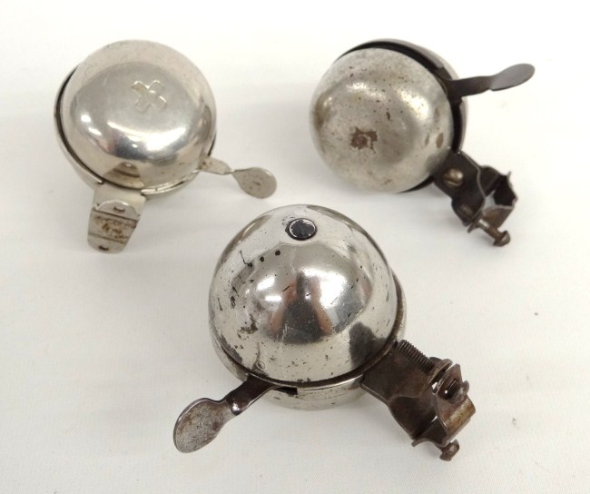 (3) bicycle bells.