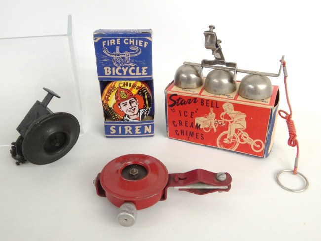 (3) bicycle sirens and a Starr