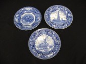 3 Blue & White Historical Plat