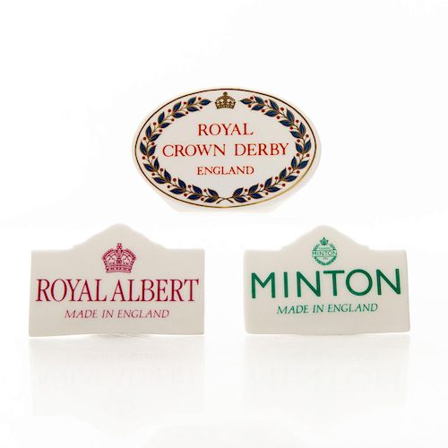 3 BONE CHINA TABLETOP DISPLAY