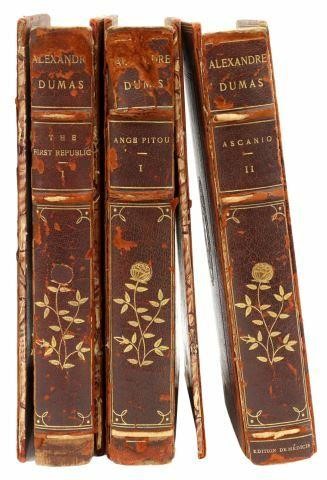 (3) BOOKS: ALEXANDRE DUMAS