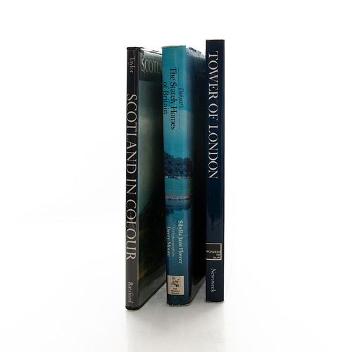 3 BOOKS, VARIOUS BRITISH