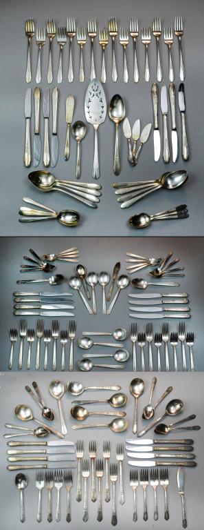 (3) Boxes Silverplated FlatwareTo