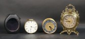 3 BRASS CLOCKSLot of 3 brass c
