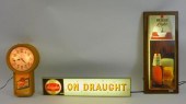 3 BREWERIANA ADVERTISING ITEMS