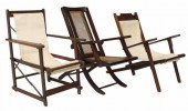(3) BRITISH COLONIAL ROSEWOOD
