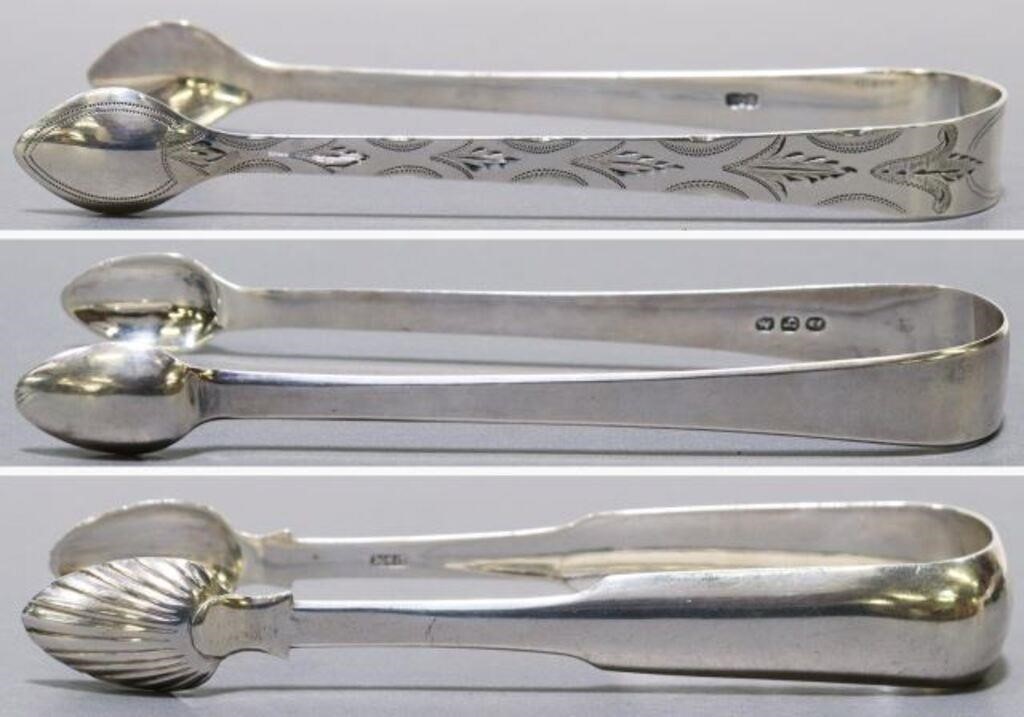 (3) BRITISH GEORGIAN STERLING