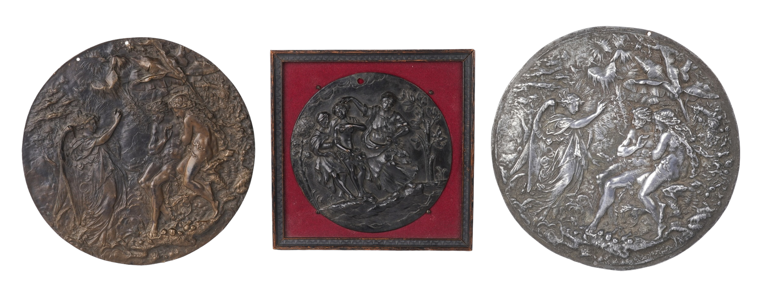 (3) Bronze and white metal