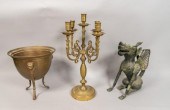 3 BRONZE DECORATIVE ITEMSBronz