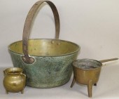 3 BRONZE ITEMSca. 1400-1800; m