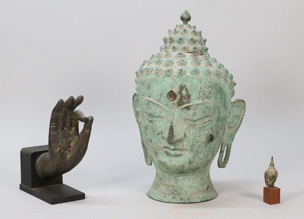 3 BUDDHIST ITEMS3 south Asian