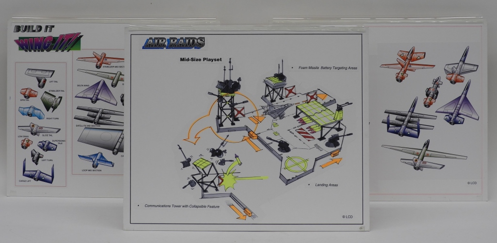 3 BUILD IT WING IT! AIR RAIDS TOY