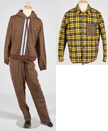 3 BURBERRY MEN'S GARMENTS, INCL.