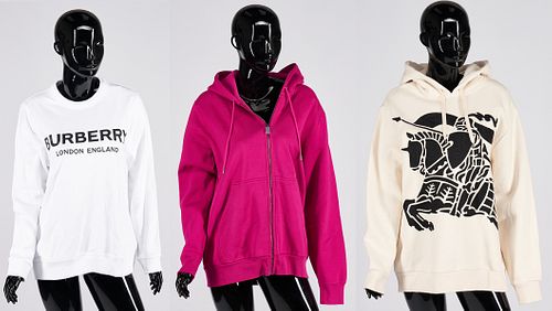 3 BURBERRY SWEATSHIRTSThree (3)
