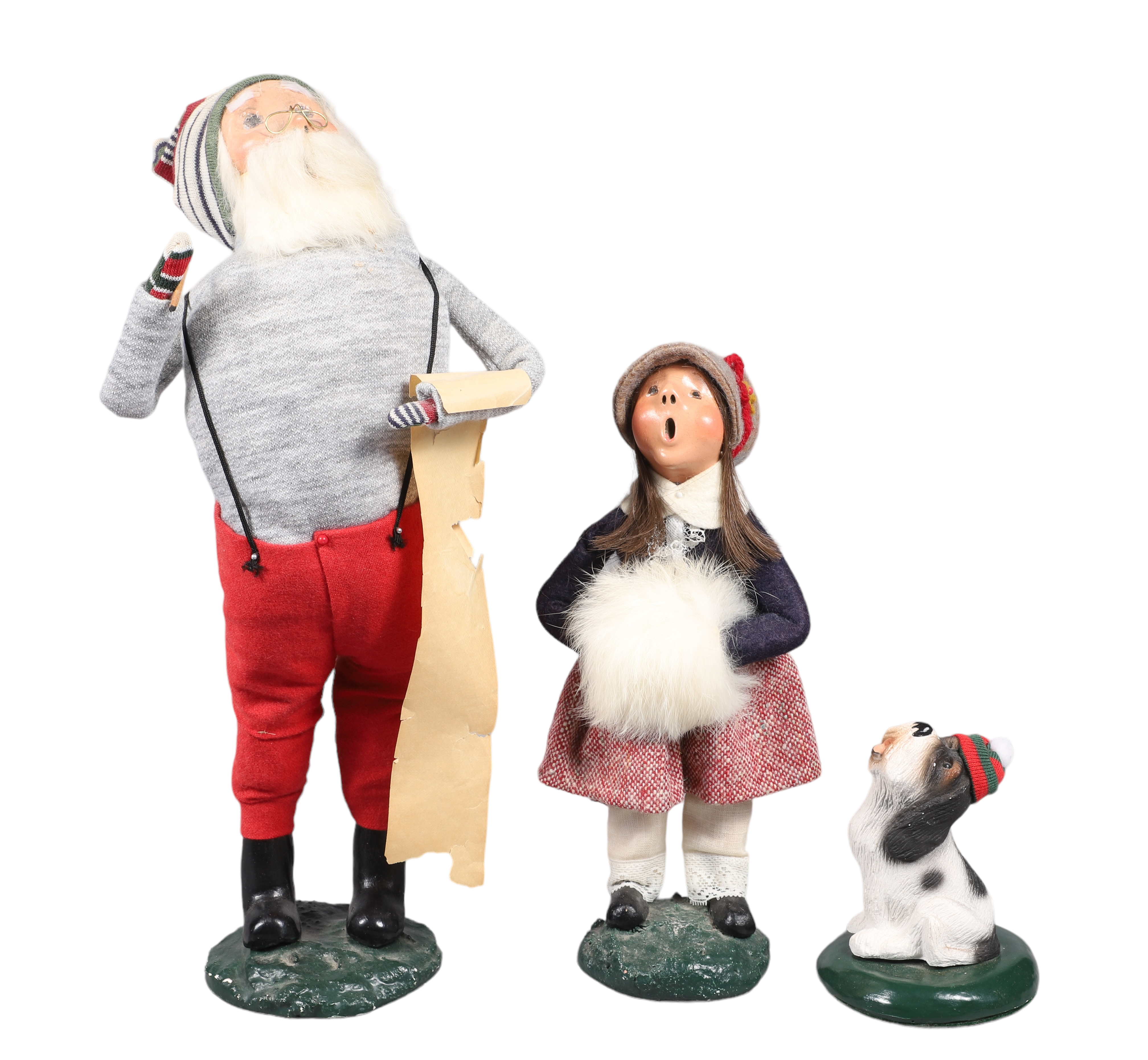 (3) Byers Choice Carolers
