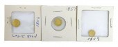 (3) CALIFORNIA GOLD OCTAGONAL,