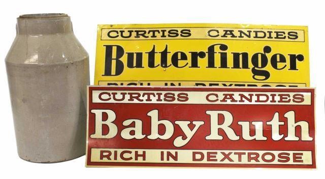 (3) CANDY ADVERTISEMENT SIGNS &