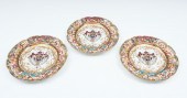 3 CAPODIMONTE FIGURAL CHARGERS