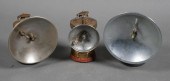 (3) CARBIDE HEADLAMPS AUTO LIT