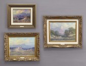 (3) Carl J. Smith oil painting