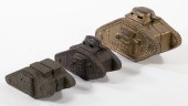 (3) CAST IRON TANK FORM STILL