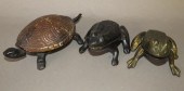 3 CAST METAL DESK FIGURAL ACCE