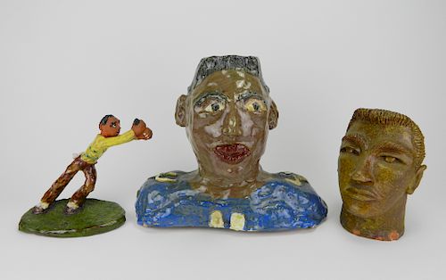 3 CERAMIC SCULPTURES3 Ceramic